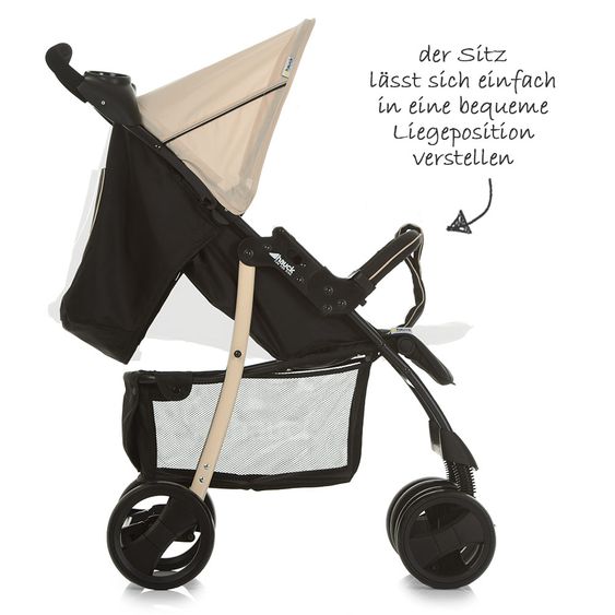 Hauck Kinderwagen-Set Shopper SLX Trioset - Caviar Beige