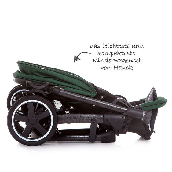 Hauck Kinderwagen-Set Soul Plus Trio Set - Emerald