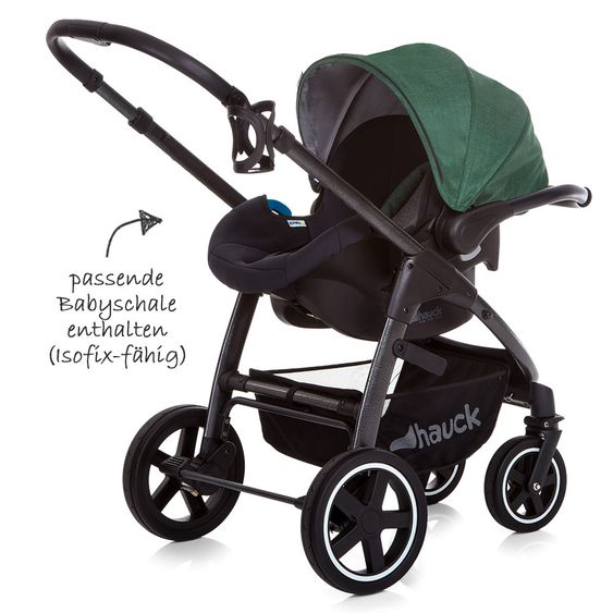 Hauck Kinderwagen-Set Soul Plus Trio Set - Emerald