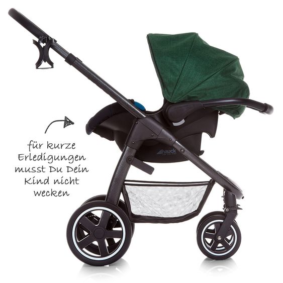 Hauck Kinderwagen-Set Soul Plus Trio Set - Emerald