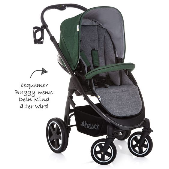 Hauck Kinderwagen-Set Soul Plus Trio Set - Emerald