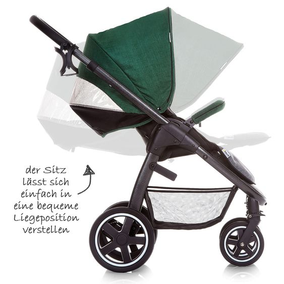 Hauck Kinderwagen-Set Soul Plus Trio Set - Emerald