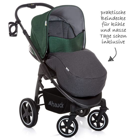 Hauck Kinderwagen-Set Soul Plus Trio Set - Emerald