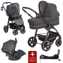 Kinderwagen-Set Soul Plus Trio Set inkl. Isofix Basis - Beluga