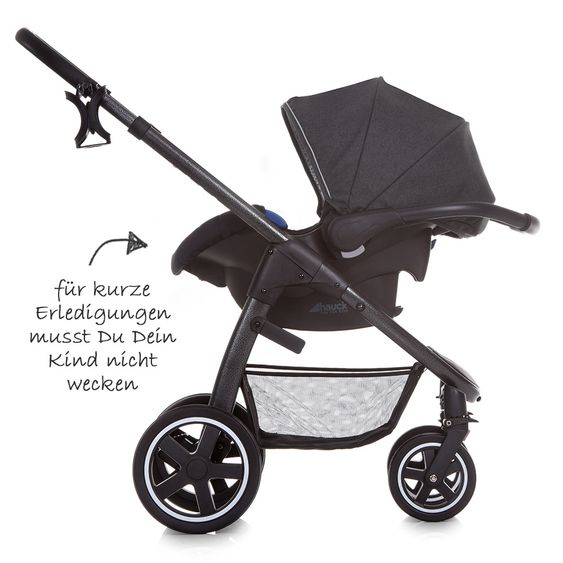 Hauck Kinderwagen-Set Soul Plus Trio Set inkl. Isofix Basis - Beluga