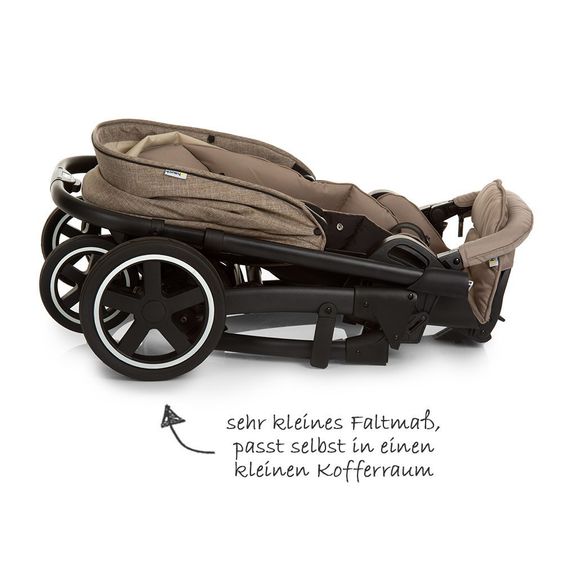 Hauck Stroller Set Soul Plus Trio Set - Melange Beige Almond