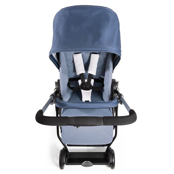 Hauck Passeggino Apollo Combi - incluso passeggino e navicella per neonati - Denim