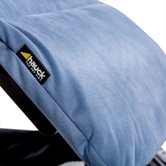 Hauck Passeggino Apollo Combi - incluso passeggino e navicella per neonati - Denim