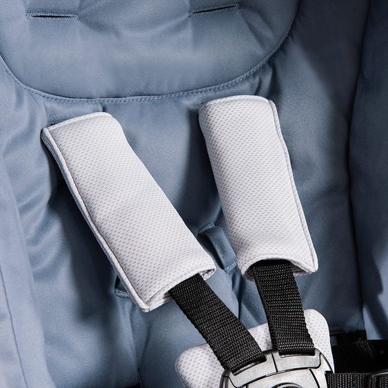 Hauck Passeggino Apollo Combi - incluso passeggino e navicella per neonati - Denim