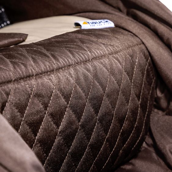 Hauck Kombi-Kinderwagen Manhattan - inkl. Babywanne und Sportsitz - Chocolate Almond
