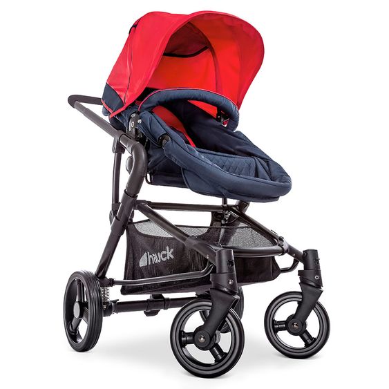 Hauck Kombi-Kinderwagen Manhattan - inkl. Babywanne und Sportsitz - Moonlight Tango