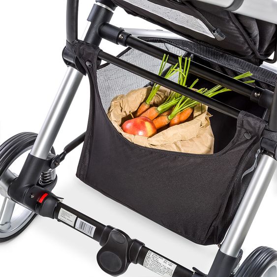 Hauck Kombi-Kinderwagen Manhattan - inkl. Babywanne und Sportsitz - Moonlight Tango