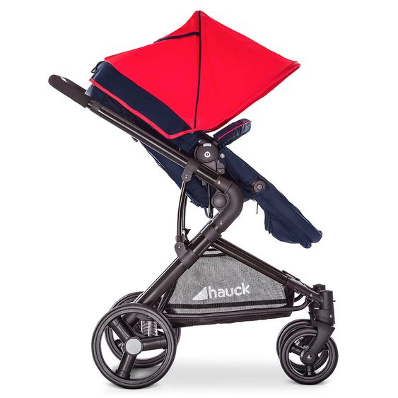 Hauck Kombi-Kinderwagen Manhattan - inkl. Babywanne und Sportsitz - Moonlight Tango