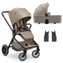 Move N Care Set baby carriage - incl. carrycot and sports seat - Mocha