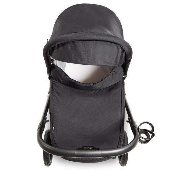 Hauck Kombi-Kinderwagen Saturn R Duoset (Sportwagen und Babywanne) - inkl. XXL Zubehörpaket - Caviar Stone