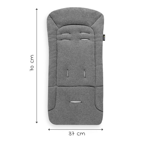 Hauck Coprisedile comfort per passeggino e carrozzina - carbone