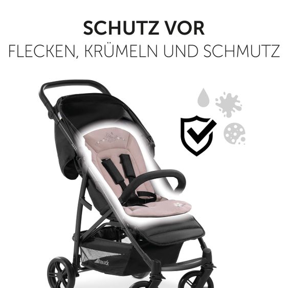 Hauck Komfort Sitzauflage für Buggy und Kinderwagen  - Disney - Bambi Rose