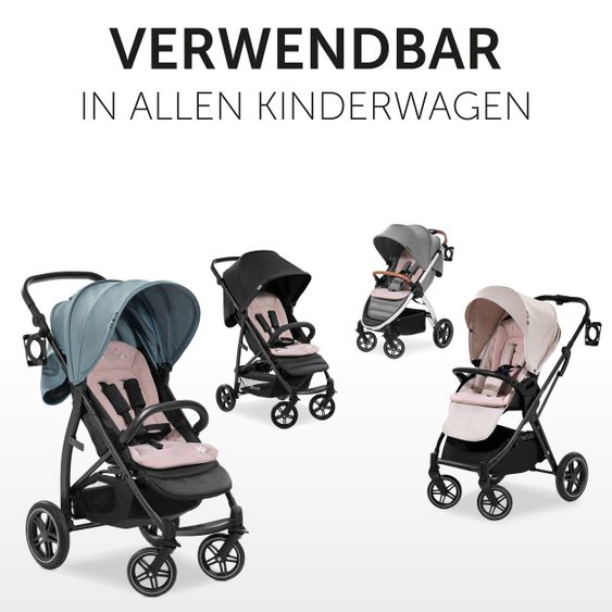 Hauck Komfort Sitzauflage für Buggy und Kinderwagen  - Disney - Bambi Rose