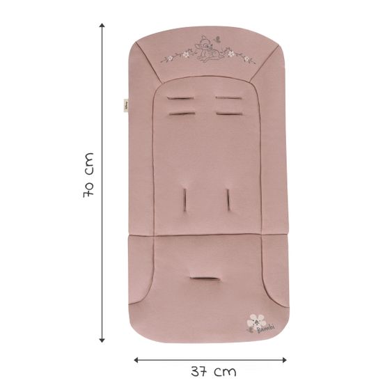 Hauck Coprisedile Comfort per passeggino e carrozzina - Disney - Rosa Bambi