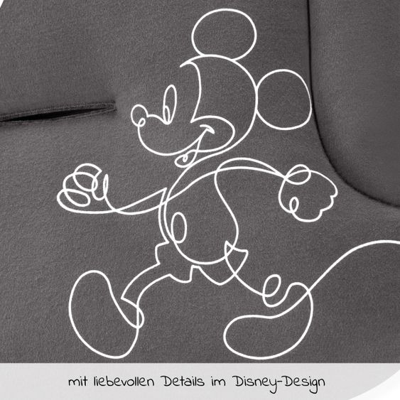 Hauck Coprisedile Comfort per passeggino e carrozzina - Disney - Topolino nero