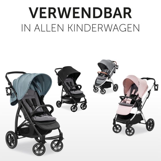 Hauck Komfort Sitzauflage für Buggy und Kinderwagen  - Disney - Mickey Mouse Black