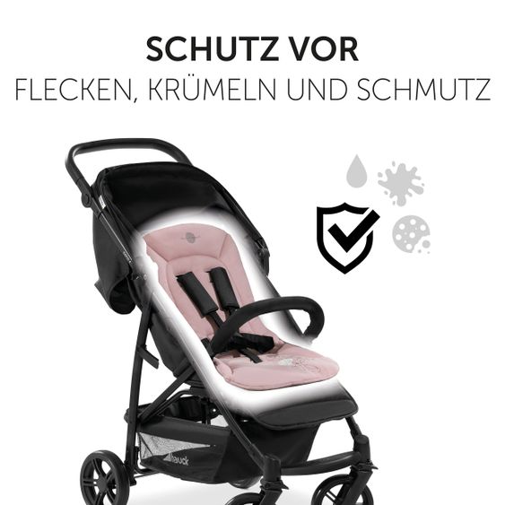 Hauck Komfort Sitzauflage für Buggy und Kinderwagen  - Disney - Minnie Mouse Rose