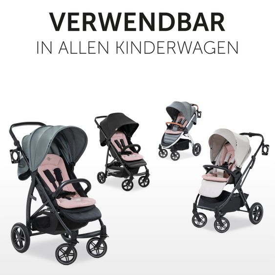 Hauck Komfort Sitzauflage für Buggy und Kinderwagen  - Disney - Minnie Mouse Rose