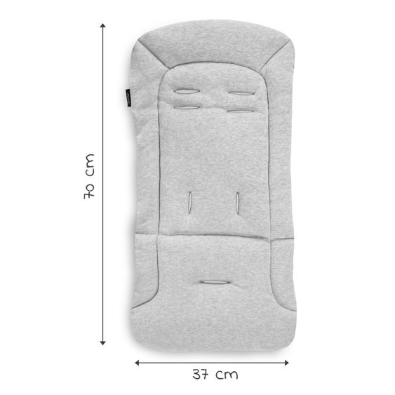 Hauck Comfort seat cover for buggy and stroller - Light Grey