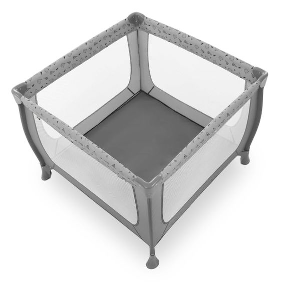 Hauck Playpen Sleep'n Play SQ - (90 x 90 cm) - Nordic Grey