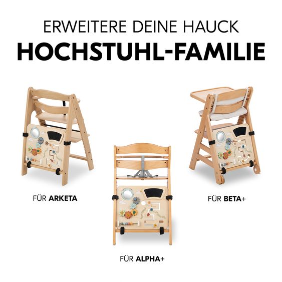 Hauck Motorik-Spielbrett Play Board für Alpha, Beta & Arketa Hochstuhl