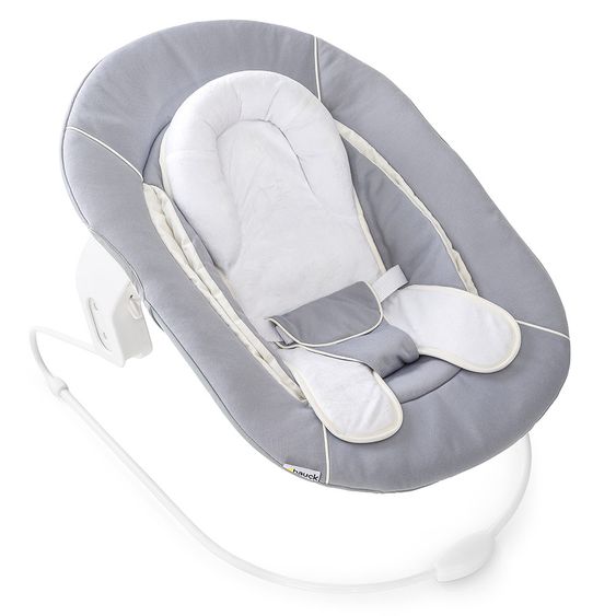 Hauck Newborn attachment & rocker for Alpha highchair - Bouncer 2in1 - Stretch Grey