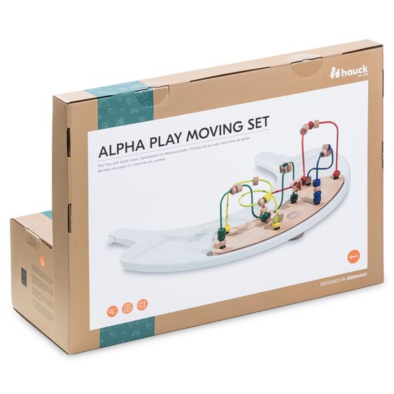 Hauck Play Tray Set Moving (incl. base) - motor activity loop sea animals - for high chair Alpha & Beta