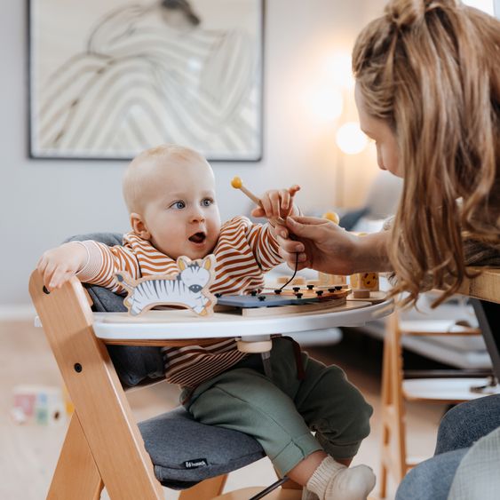 Hauck Play Tray Set Moving (incl. base) - motor activity loop sea animals - for high chair Alpha & Beta