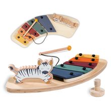 Play Tray Spiel Music - Xylophon Music-Spielzeug Zebra - für Hochstuhl Alpha+, Beta+ & Arketa