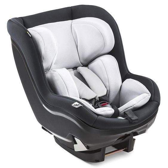 Hauck Reboard Kindersitz iPro Kids - i-Size (bis 4 Jahre) inkl. Sitzverkleinerer und Liegeposition - Lunar