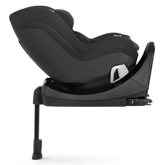 Hauck Reboard Kindersitz Select Kids - i-Size (bis 4 Jahre) inkl. Sitzverkleinerer und Liegeposition - Black