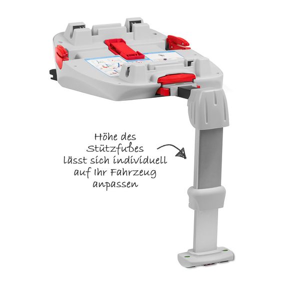 Hauck Reboard-Kindersitz Varioguard Plus inkl. Isofix Basis - Black-Black