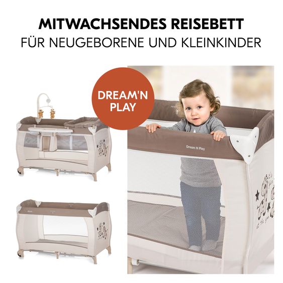 Hauck Travel cot baby center - Zoo