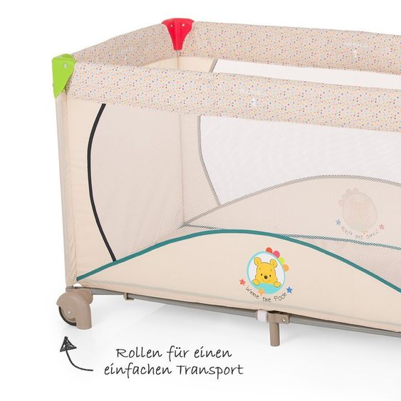 Hauck Reisebett Dream'n Play Go Plus - Winnie Pooh Ready to Play