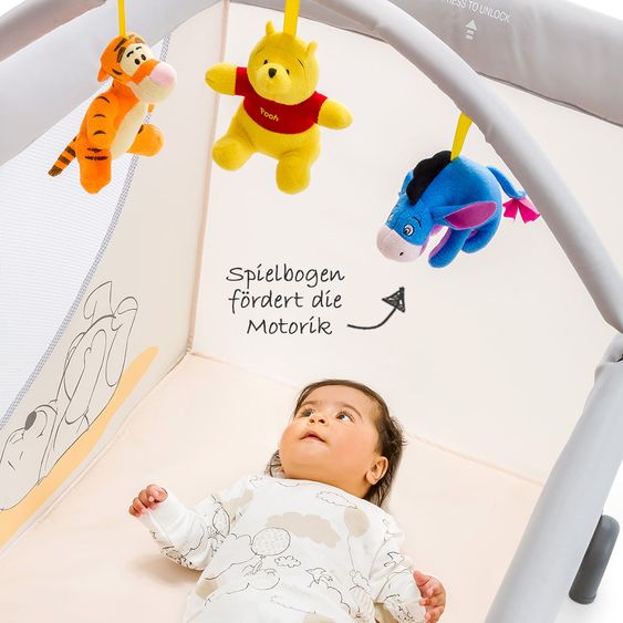 Hauck Dream'n Play Go travel cot - Pooh Cuddles