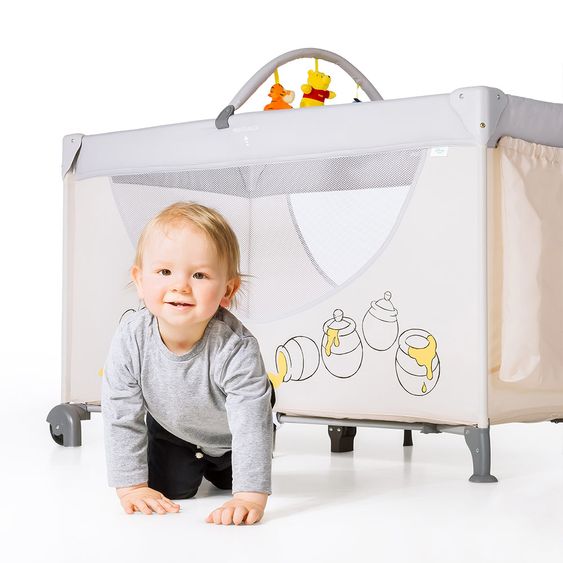 Hauck Dream'n Play Go travel cot - Pooh Cuddles