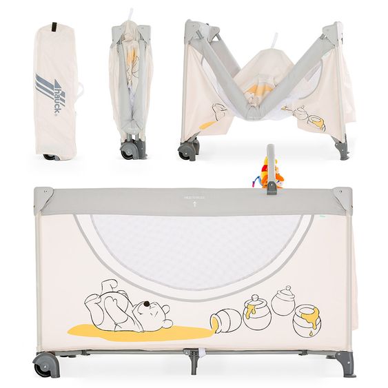 Hauck Dream'n Play Go travel cot - Pooh Cuddles