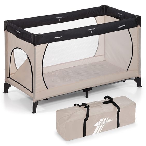 Hauck Reisebett Dream'n Play Plus - Beige Grey