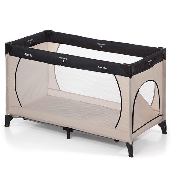 Hauck Reisebett Dream'n Play Plus - Beige Grey