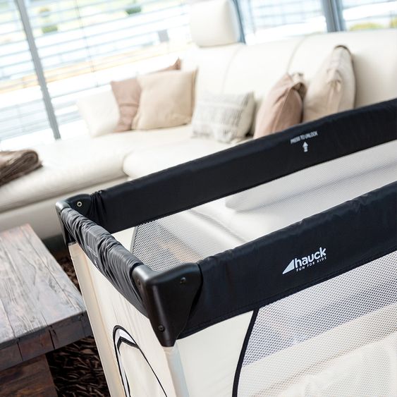 Hauck Reisebett Dream'n Play Plus - Beige Grey
