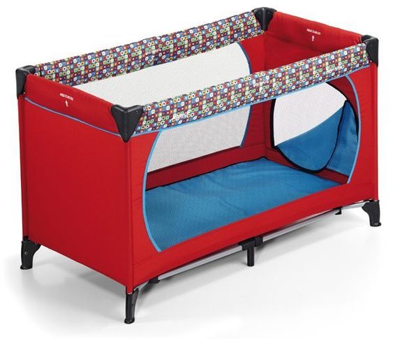 Hauck Reisebett Dream´n Play Plus - Dotty Red