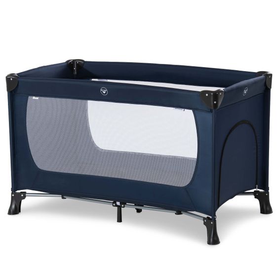 Hauck Reisebett Dream'n Play Plus (mit seitlichem Einstieg) - Navy