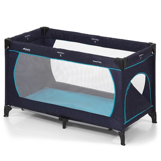 Hauck Reisebett Dream'n Play Plus - Navy Aqua