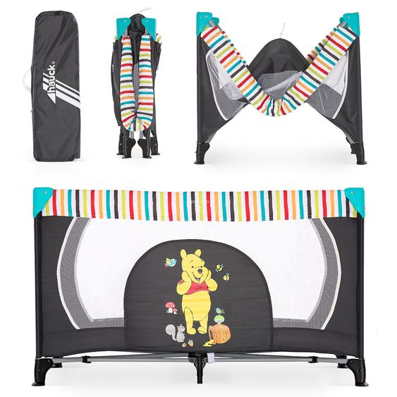 Hauck Travel cot Dream'n Play - Pooh Geo