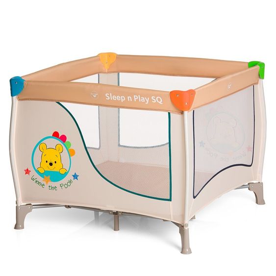 Hauck Reisebett & Laufgitter Sleep'n Play SQ - Disney - Pooh Ready to Play